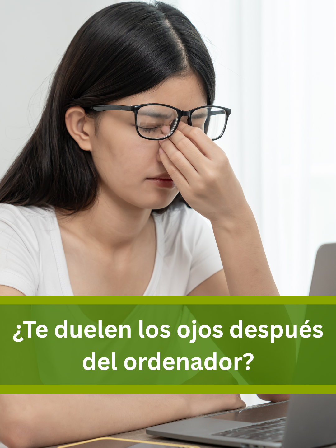 ¿Te duelen los ojos después del ordenador?