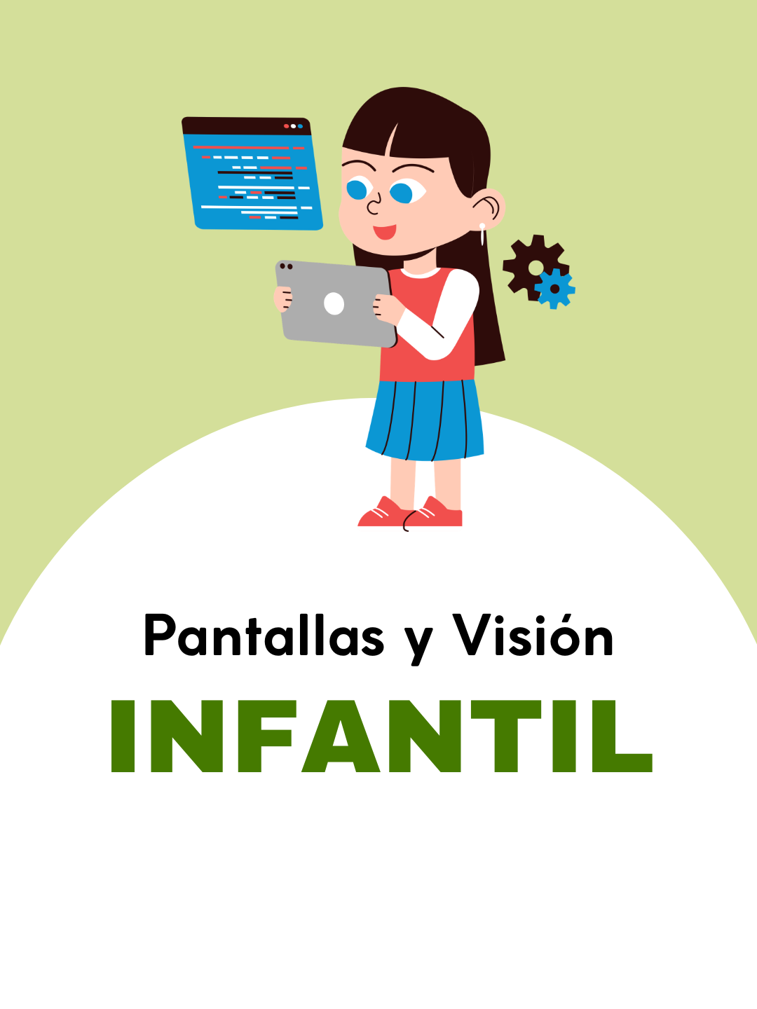 Pantallas y visión infantil