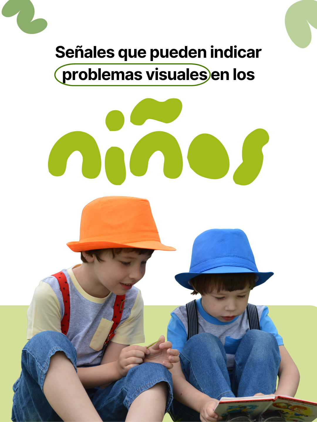 Señales que pueden indicar problemas visuales en niños